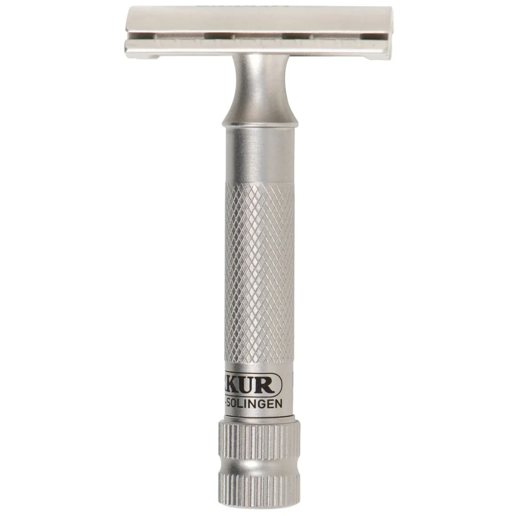 MERKUR 34 INOX Safety Razor Vertical View
