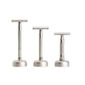Merkur INOX Razor Stand 4011 In Use