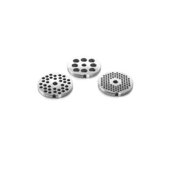 Tre Spade Stainless Steel Mincing Plates Size 8