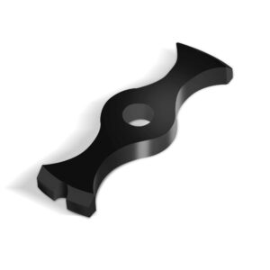 Tre Spade Plastic Plate for Manual Size 08 Meat Mincer - F08291